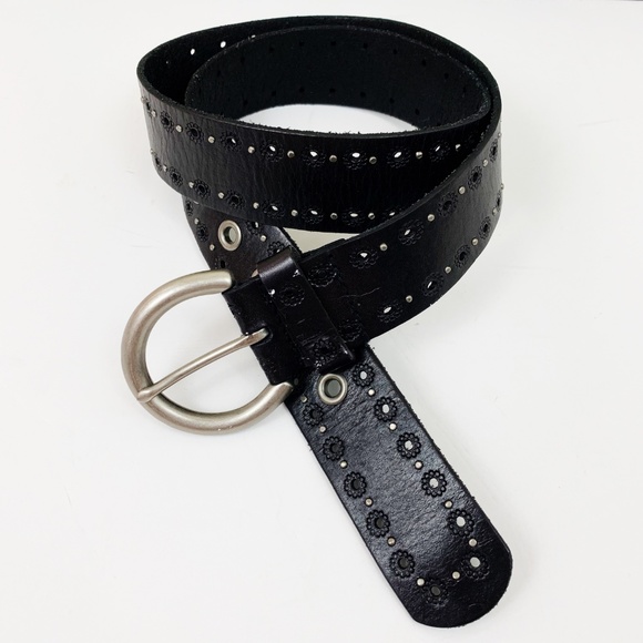 Fossil Accessories - Fossil Leather Small Flower Belt